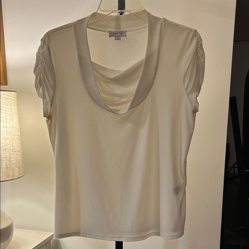 Elegant White Women's Top